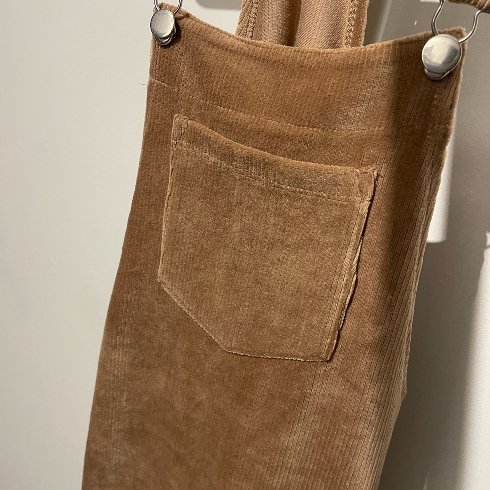 No Comment Women's Tan Corduroy Dress - Picture 4 of 4